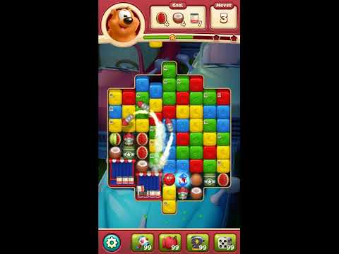 Toon Blast Level 8082 - NO BOOSTERS 🐻🐺🐱 | SKILLGAMING ✔️