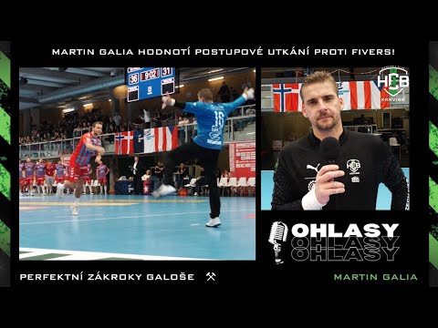 🎙OHLASY | Martin Galia hodnotí postupové utkání proti Fiver Vídeň!