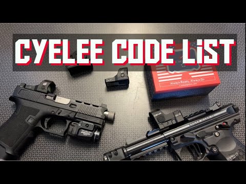 Updated Cyelee Code List Overview