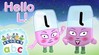 @Alphablocks - Say Hello to L! | Meet the Alphabet | Phonics