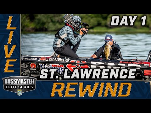 2022 Bassmaster LIVE at St. Lawrence River - Day 1 (THURSDAY)