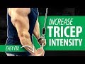 Easy Tip to Increase Tricep Intensity - More Gains!