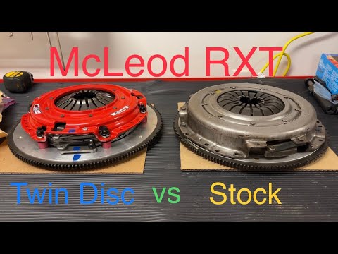 Twin disc vs single disc clutch comparison: McLeod RXT Twin Disc Breakdown, disassembly, config