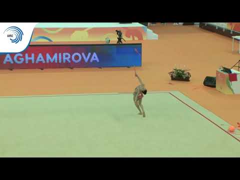 Zohra AGHAMIROVA (AZE) - 2018 Rhythmic Europeans, all around final clubs
