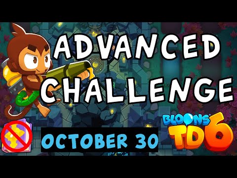 Bloons TD 6 Advanced Challenge | Cheap Ceramics | No MK No Powers Used | October 30 2022
