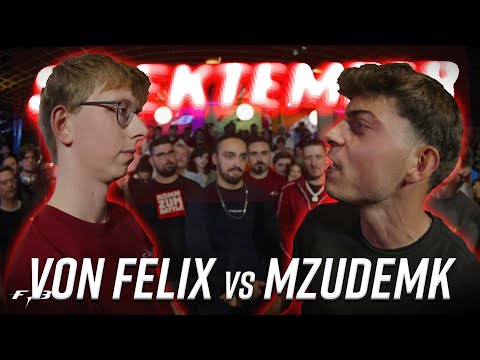 VON FELIX vs. MZUDEMK | RAP BATTLE | GAME CHANGER SEMIFINAL | FOB