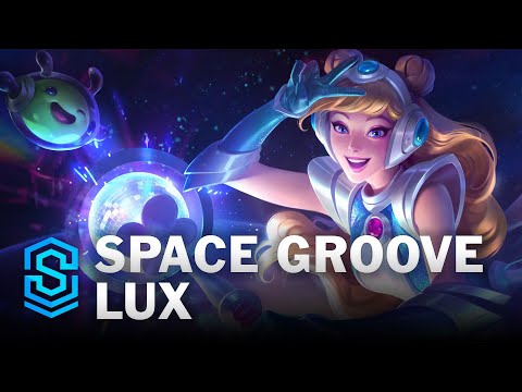 Space Groove Lux Skin Spotlight - League of Legends