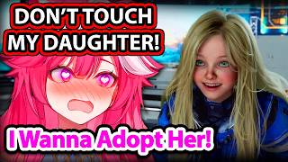 Raora's Fatherly Instinct Kicks In when she met Diana in Pragmata [HololiveEN]