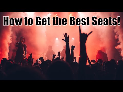How to Get Good Seats at a Concert - Great Ticket Tips