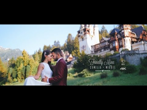 Clip Filmare Nuntă 4K cu drona și Trash The Dress Peleș + Casino Sinaia | C & M