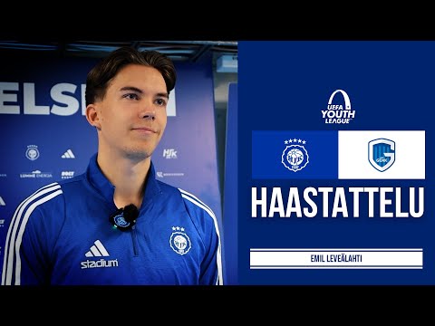 HJK U19 vs Genk U19 ennakko - Emil Leveälahti