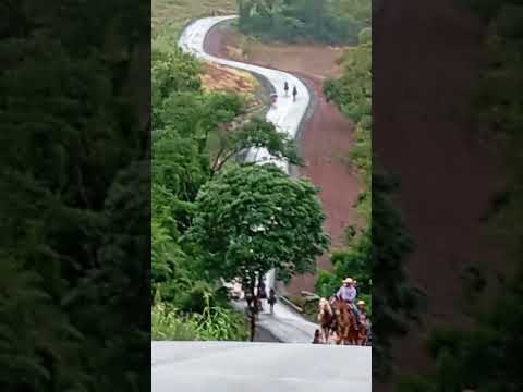 A Cavalgada Embaixo De Chuva 🌧️☂️ Em Barbosa Ferraz PR