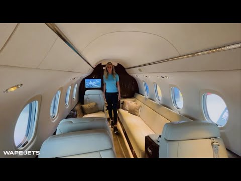 Citation Longitude - from the sofa to the bed on board