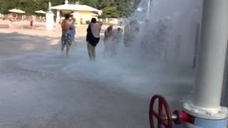 Wardrobe malfunction at Kings Dominion
