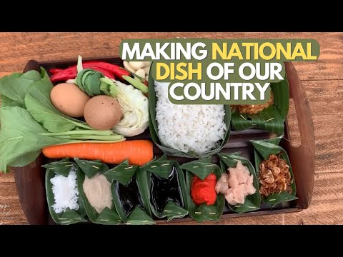 MAKING POPULAR DISH OF OUR NATIONAL COUNTRY | NASI GORENG RECIPE | TAMAN DUKUH