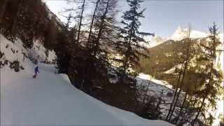preview picture of video 'Chamonix, Col de Balme - Vallorcine 01/2013'