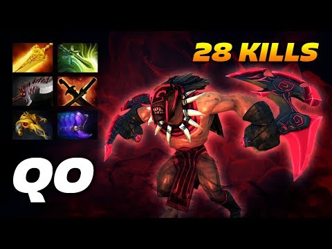 QO Bloodseeker Ownage 28 KILLS - Dota 2 Pro Gameplay