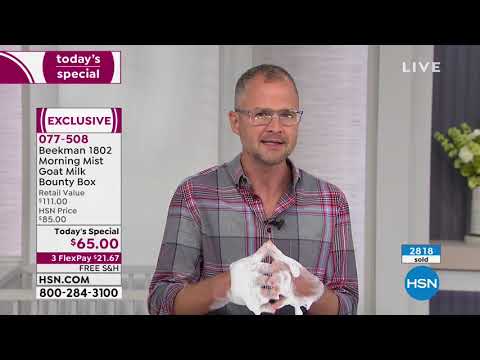 HSN | Beekman 1802 Bath & Body 03.16.2019 - 12 AM