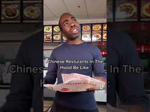 Chinese restaurants in the hood be like: