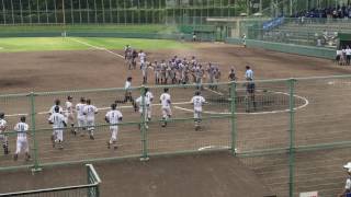 尼崎小田VS洲本　勝利の瞬間　2017/7/14