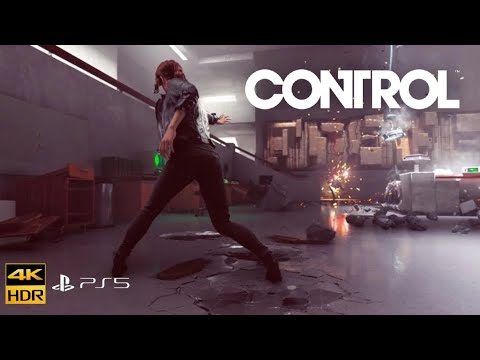 Control Ultimate Edition (PS5) Gameplay 4K HDR 60 FPS (30 FPS RT ON vs 60 FPS RT OFF)