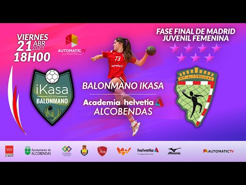 FASE FINAL MADRID JF j1 BALONMANO IKASA - ACADEMIA HELVETIA ALCOBENDAS