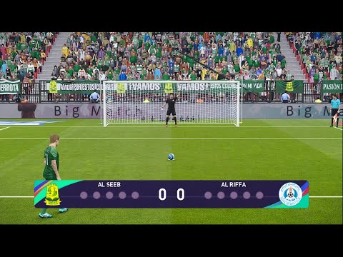 Al Seeb vs Al Riffa (04/10/2022) Semi-final Penalty Shootout AFC Cup  PES 2021
