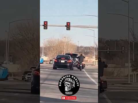 THIS HARLEY RIDER MESSED UP BAD