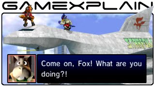 Smash Bros 3DS: Secret Star Fox Conversations in Corneria (Easter Egg)