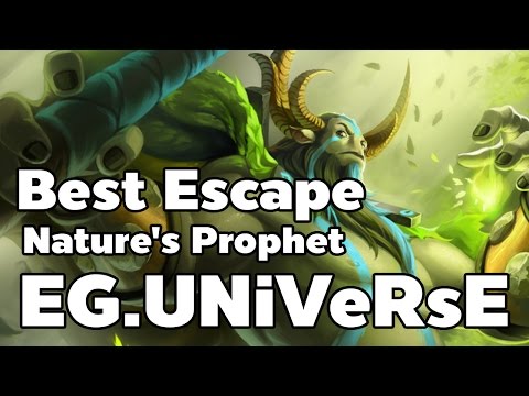 How to Escape from Enemy Team: Nature's Prophet by EG.UNiVeRsE - DotA2 Rage Quit