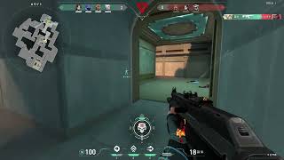 VALORANT初心者のアンレートハイライト🐱🔫#3 (声なし)