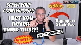 Screw your counterpoise | Have you tried this?