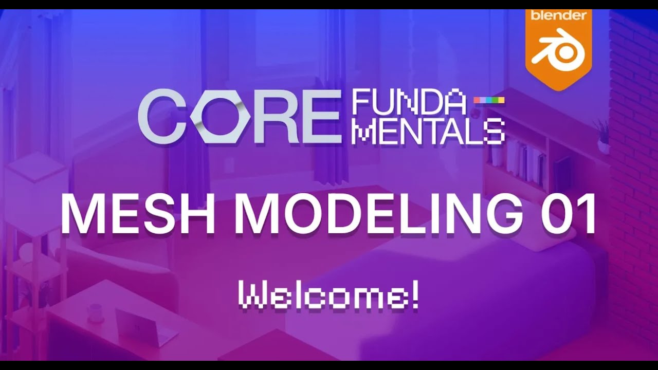 Blender Mesh Modeling Full Course (Beginner to Intermediate)