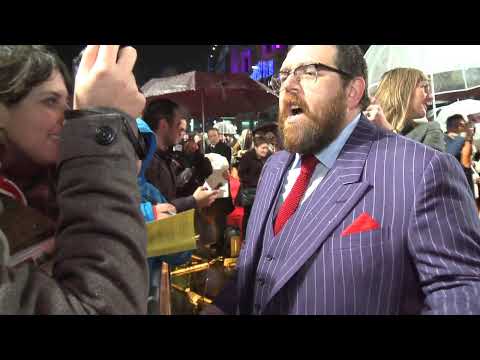 Nick Frost at world premiere of Cuban Fury  dance movie