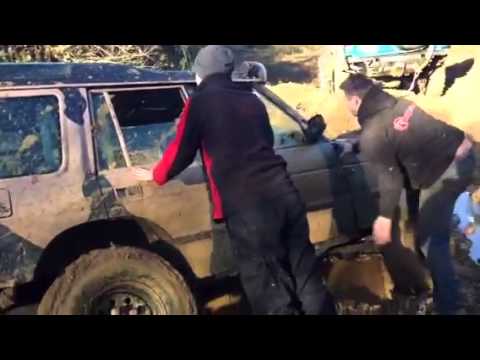 Tommy almost tipping at bures pit 2