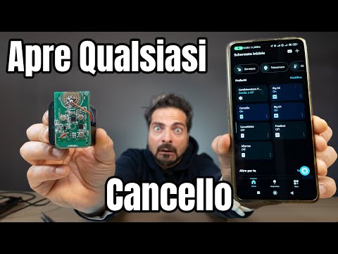 Costruiamo un Aggeggio Radio che Disattiva qualsiasi ALLARME e Apre qualsiasi CANCELLO da Remoto!