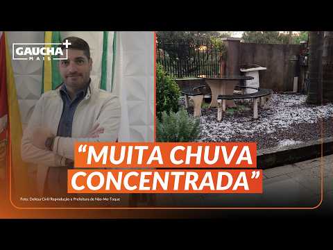 "TEMPESTADE PERFEITA": prefeito de Não-Me-Toque fala sobre ESTRAGOS do TEMPORAL | Gaúcha+