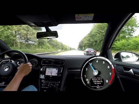 Golf 7 R HGP - Audi S5 - Autobahn
