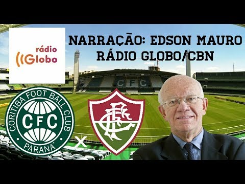 Gols De Coritiba 1 x 2 Fluminense (Edson Mauro) Rádio Globo - Brasileirão - 16/07/2017