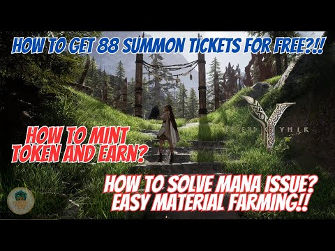 LEGEND OF YMIR - HOW TO MINT TOKEN? - HOW TO GET FREE 88 SUMMONS TICKET? -BAKA MAKA EPIC KA NA DITO!