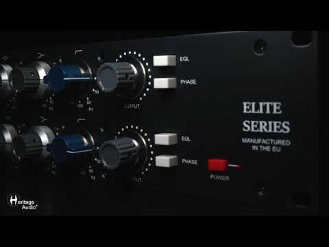Heritage Audio HA73EQX2 ELITE 2-channel Microphone Preamp Heritage Audio HA73EQX2 ELITE 2-channel Microphone Preamp