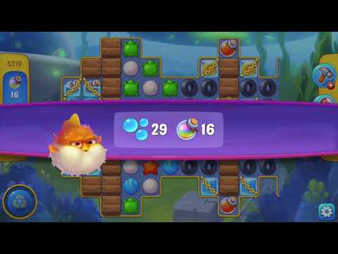 Fishdom  Level 5206 - 5220 🐠
