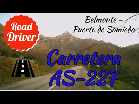 ASTURIAS, ROAD DRIVE, CARRETERA AS-227, ALTO DE SOMIEDO, LUGARES SECRETOS, #CAMPER, #MOTORHOME
