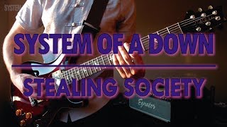 System Of A Down - Stealing Society (guitar cover w/ tabs in description)