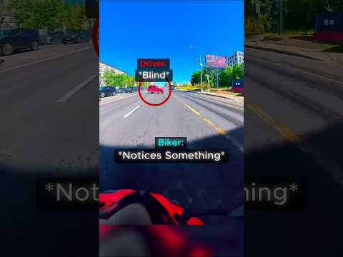 Biker Confronts Illegal U Turn Driver
