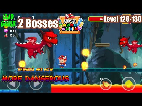 Super Manu's World  Jungle  Bros Level 126-130  #gameplay #gaming #games