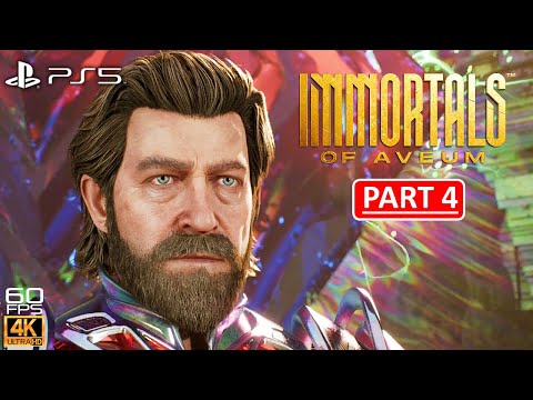 IMMORTALS OF AVEUM - PS5 Walkthrough Gameplay Part 4 - FULL GAME - (4K 60FPS) No Commentary