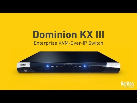 Dominion KX III |World’s Leading KVM-over-IP Switch