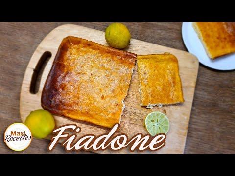 Fiadone Gateau Brousse et Citron - Recette Corse Facile et Rapide
