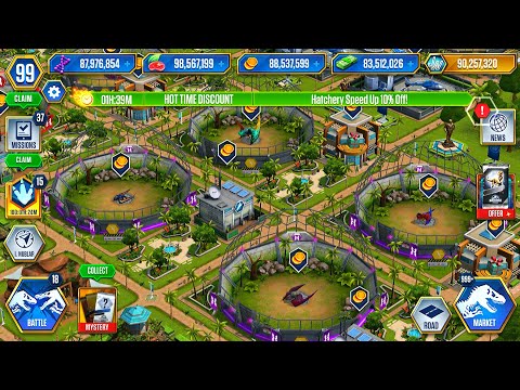 MOSASAURUS VS MOSASAURUS GEN 2 MONSTERS OF THE DEEP | JURASSIC WORLD THE GAME